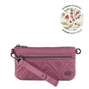 Super Metro XL Wristlet with Charm Bar - MOONBERRY | LUG
