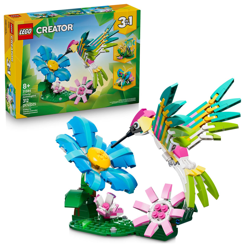 LEGO - 31384 - CREATOR - Hummingbird/Butterfly/Fish