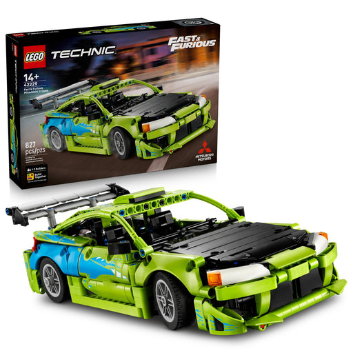 LEGO - 42229 - TECHNIC - Fast and Furious Mitsubishi Eclipse Car  - 827pcs - F26