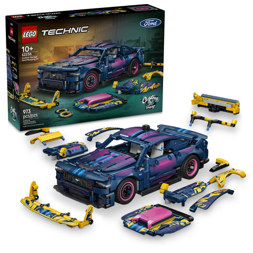 LEGO - 42236 - TECHNIC - Custom Garage - Ford Mustang GT  - 973pcs - F26
