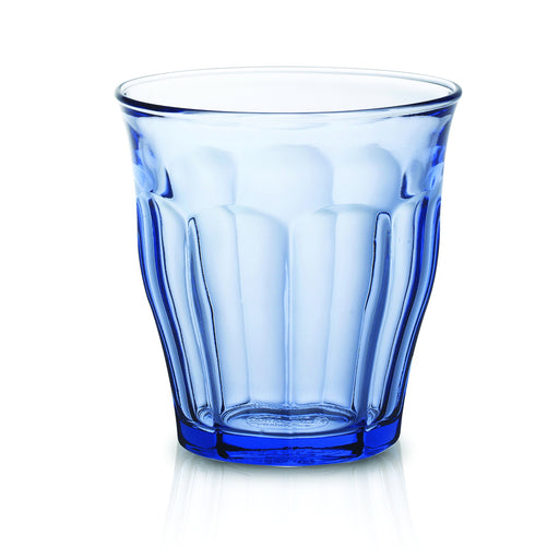 Duralex - Duralex Picardie Marine Blue Glass Tumblers 250 ml, Set of 4