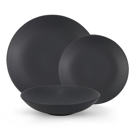 Mesa Ceramics - Mesa Ceramics Granito Stoneware 12 Piece Dinnerware Set, Service for 4