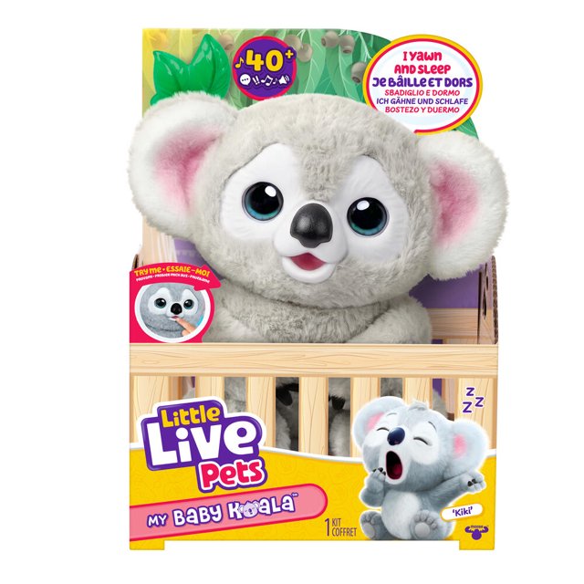 Little Live Pets - MY BABY S4 KOALA PLUSH SINGLE PK