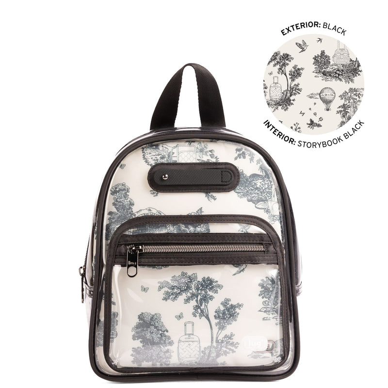 Jetliner Clearview Backpack - BLACK | LUG