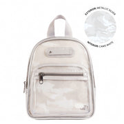 Jetliner Clearview Backpack - METALLIC SILVER | LUG