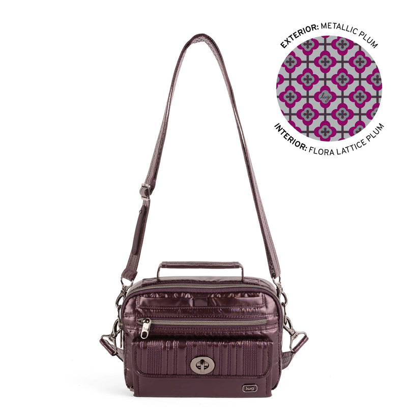 Switch SE Crossbody Bag - METALLIC PLUM | LUG