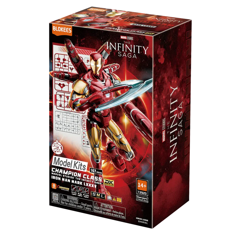 BLOKEES - MARVEL Infinity SAGA - Champion - Iron Man MK85 DX