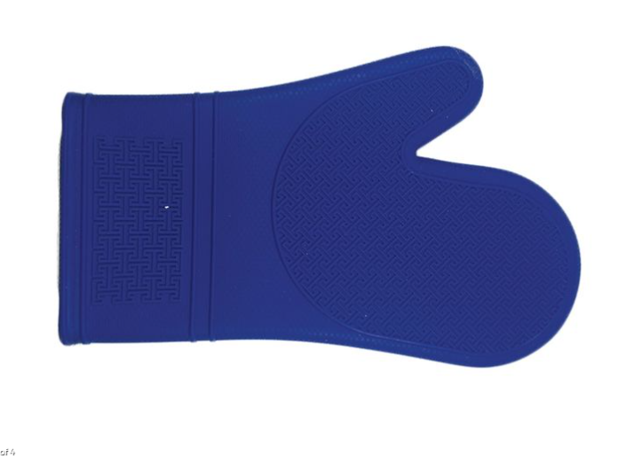Kitchen Basics - Silicone Oven Mitt - Indigo-Blue