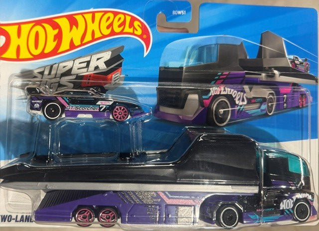 Hot Wheels - Véhicules miniatures 1:64 - Super Rigs