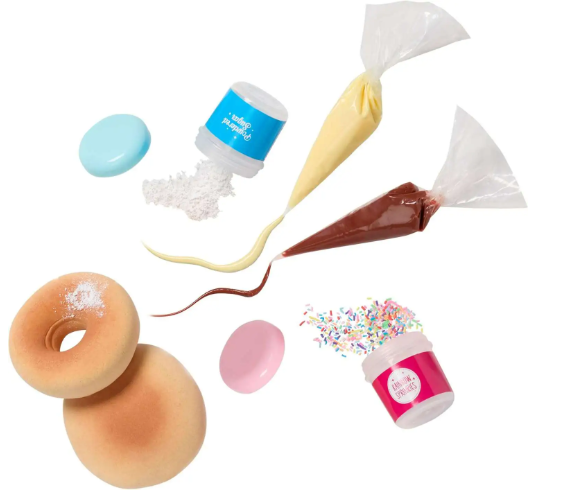 SlimeLife - Chocolate-Iced and Cream-Filled Donuts Slime Playset