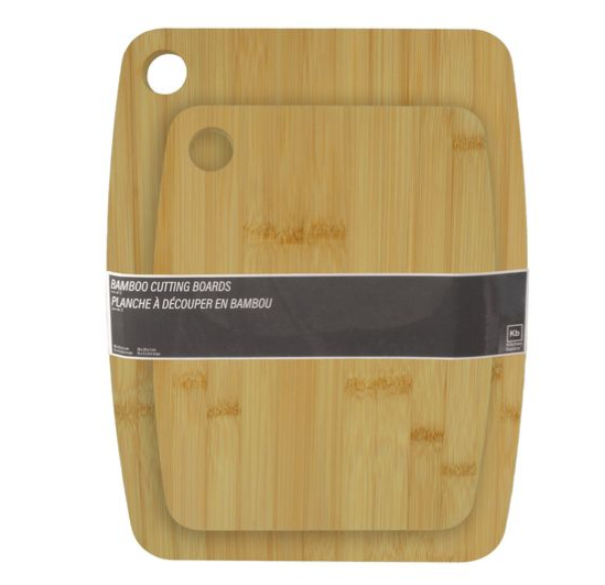 Kitchen Basics - Cutting Board Set 2/ST Bamboo