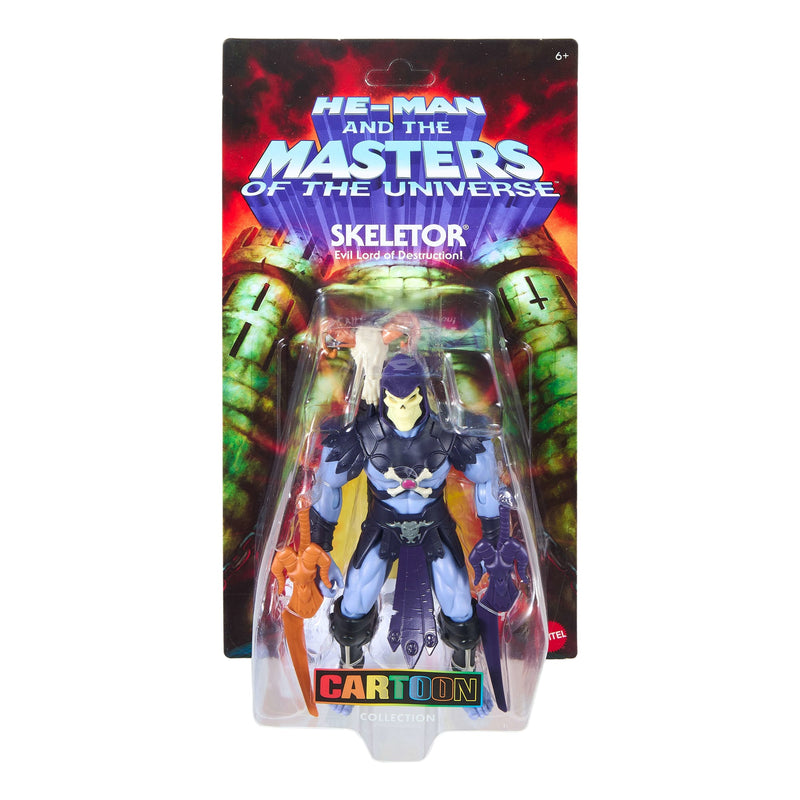Masters of the Universe - Origins Action Figure | 5.5 in / 14 cm - Skeletor - Product detail or play view 2