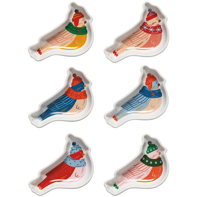 Jubilee - Season's Tweetings Christmas Pinch Bowls Set of 6