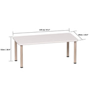 Beleduc Santino Rectangular Classroom Table dimensions