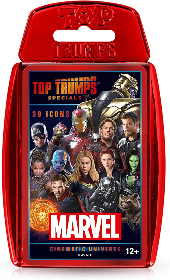 Top Trumps Marvel Cinematic Universe card game