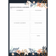 Pierre Belvédère - Planning Notepad - Flowers