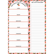 Pierre Belvédère - Planning Notepad - Oranges