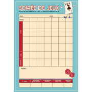 NOTEPAD- SOIRÉE DE JEUX