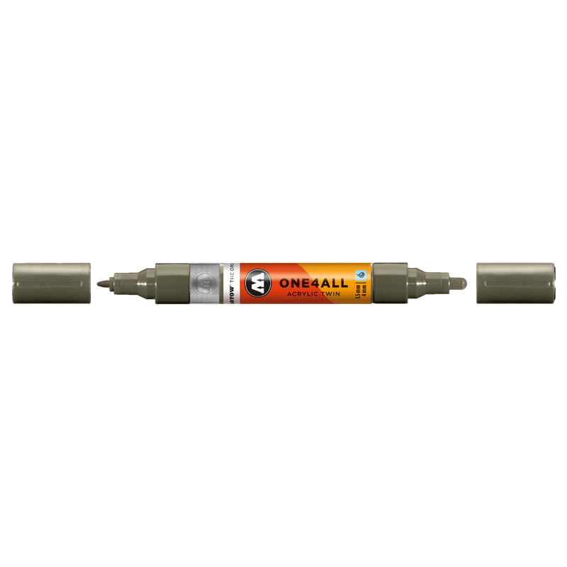 ONE4ALL™  Acrylic Twin Grey Set