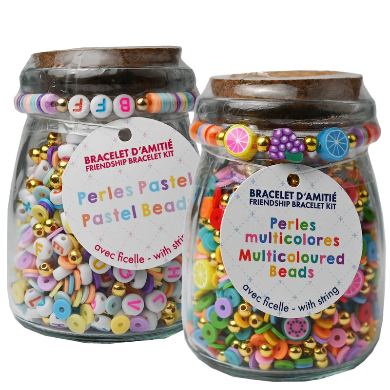 DIY BEAD JAR PASTEL