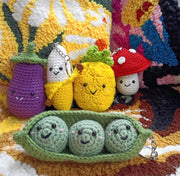 MINI MUSHROOM DIY CROCHET KEYRING KIT