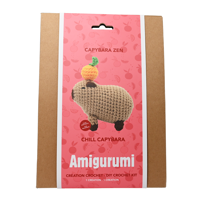 CHILL CAPYBARA DIY CROCHET KIT