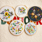 FREE BIRD EMBROIDERY KIT