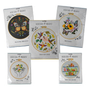 MIDNIGHT BUTTERFLY EMBROIDERY KIT
