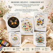 BUTTERFLY EMBROIDERY KIT
