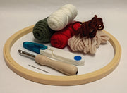 MUSHROOM HOME DECOR PUNCH NEEDLE KIT
