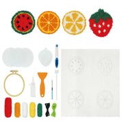 FRUITS PUNCH NEEDLE COASTER KIT
