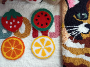 FRUITS PUNCH NEEDLE COASTER KIT