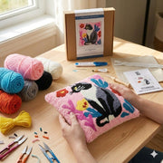 CAT PUNCH NEEDLE CUSHION KIT
