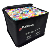 ALCOHOL DUAL-TIP MARKER SET – 120 PIECES