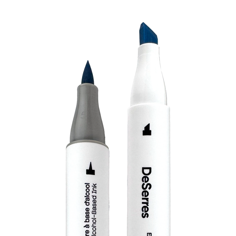 ALCOHOL DUAL-TIP MARKER SET – 120 PIECES