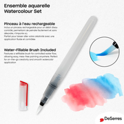 WATERCOLOUR KIT- 160 HALF PANS