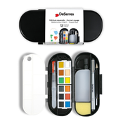 WATERCOLOUR TRAVEL KIT-17 PIECES