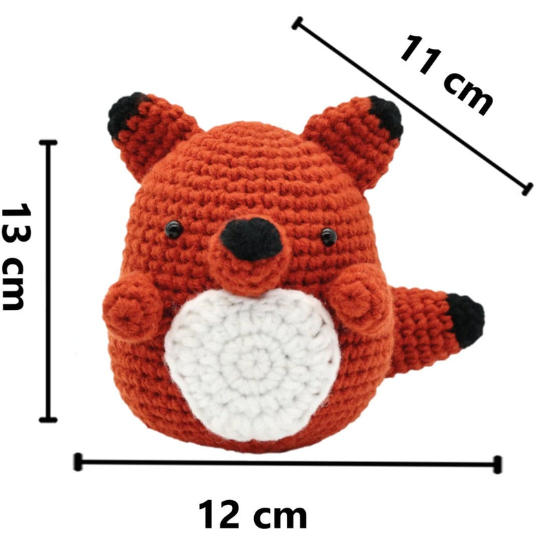 SWEET FOX DIY CROCHET KIT