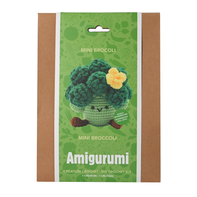 MINI BROCOLI BUDDY DIY CROCHET KIT