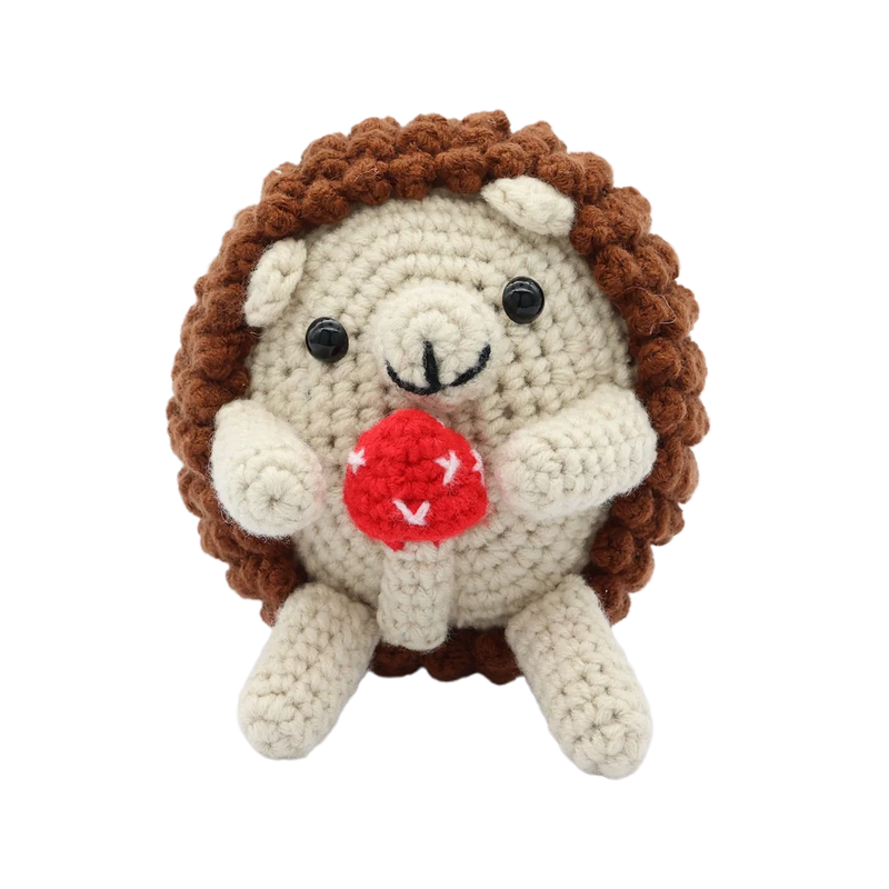 Broderie - KIT DE CROCHET À FAIRE SOI-MÊME HÉRISSON CŒUR