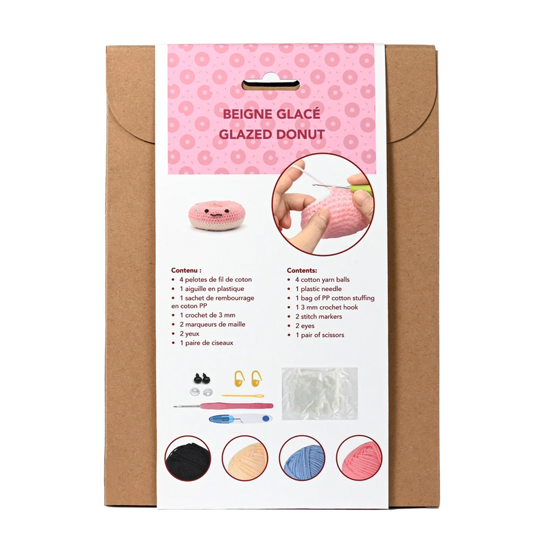 Broderie - DONUT DIY CROCHET KIT