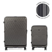LUG - Box Truck Hard Sided Wheelie 2pc Set-GUNMETAL GREY