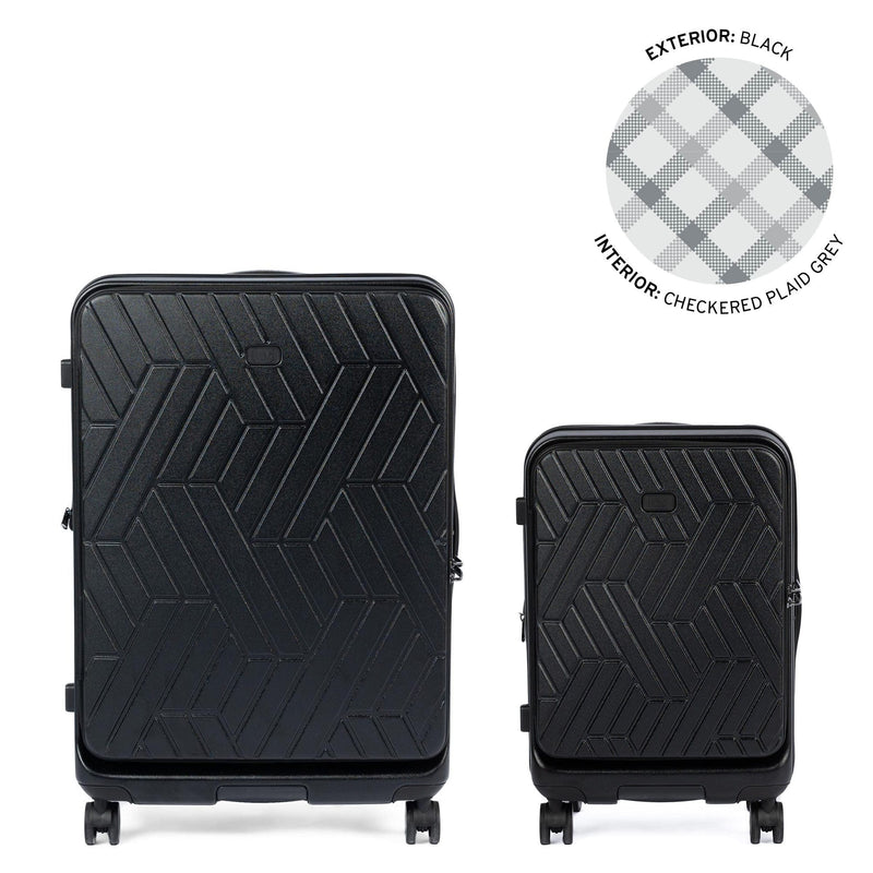 LUG - Box Truck Hard Sided Wheelie 2pc Set-BLACK