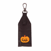 LUG - Oversized Zipper Puller with Clasp - Black/Pumpkin