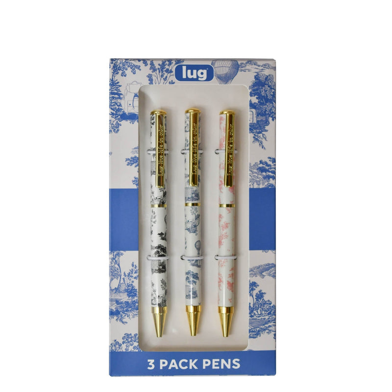 LUG - Scribble - Ballpoint Pens - 3-Piece Set - Storybook