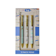 LUG - Scribble - Ballpoint Pens - 3-Piece Set - Smooth Sailing