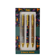 LUG - Scribble - Ballpoint Pens - 3-Piece Set - Jungle