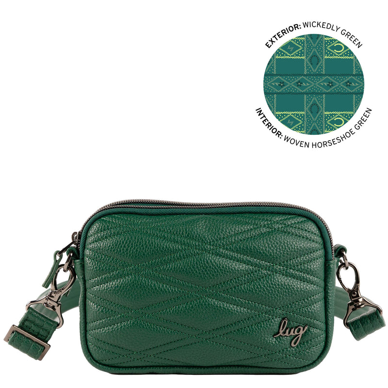 LUG - Coupe Classic VL - Convertible Crossbody Bag - Wickedly Green