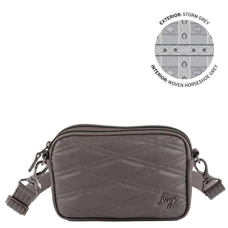 LUG - Coupe Classic VL - Convertible Crossbody Bag - Storm Grey