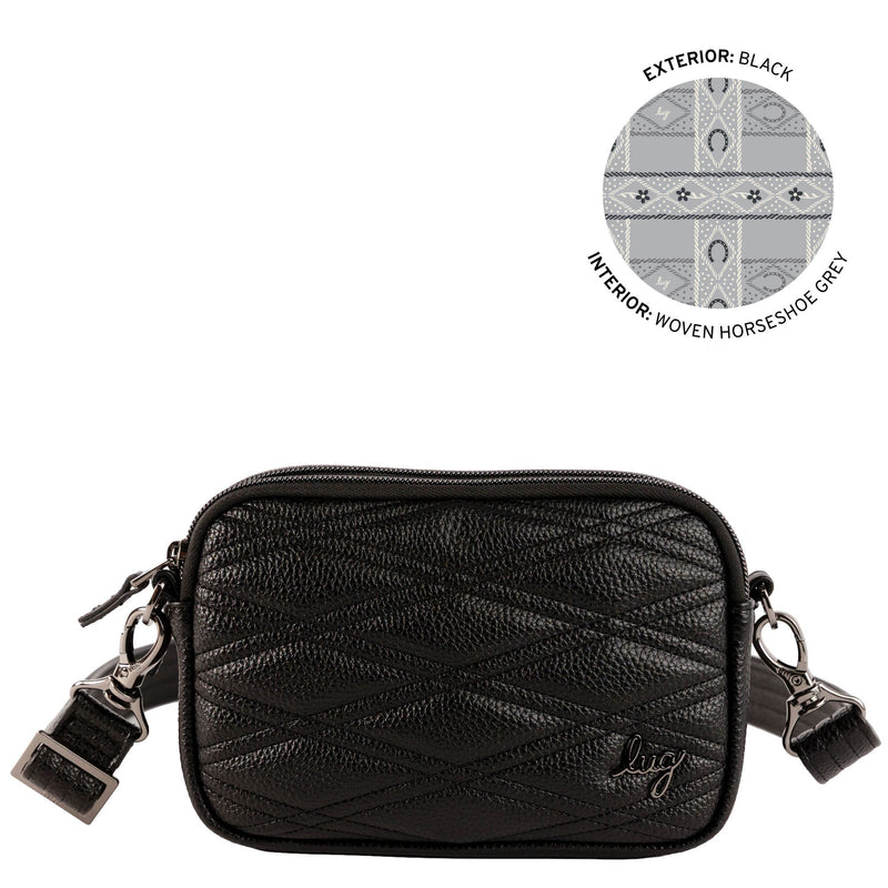 LUG - Coupe Classic VL - Convertible Crossbody Bag - Black 2